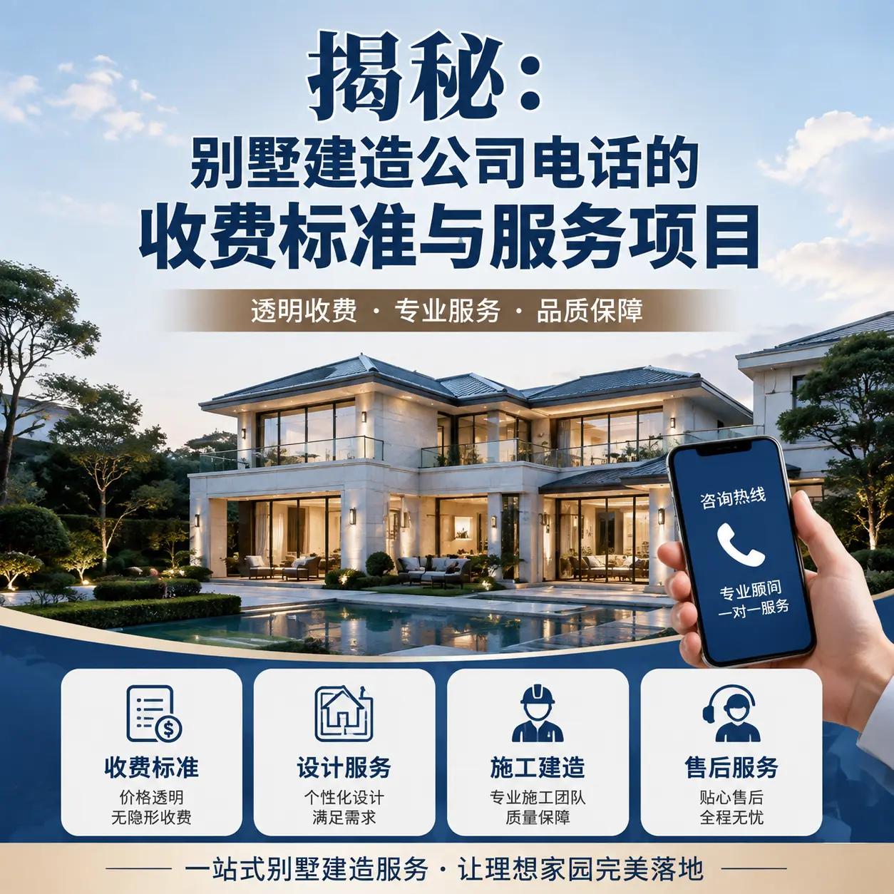 揭秘：威宁别墅建造公司电话的收费标准与服务项目