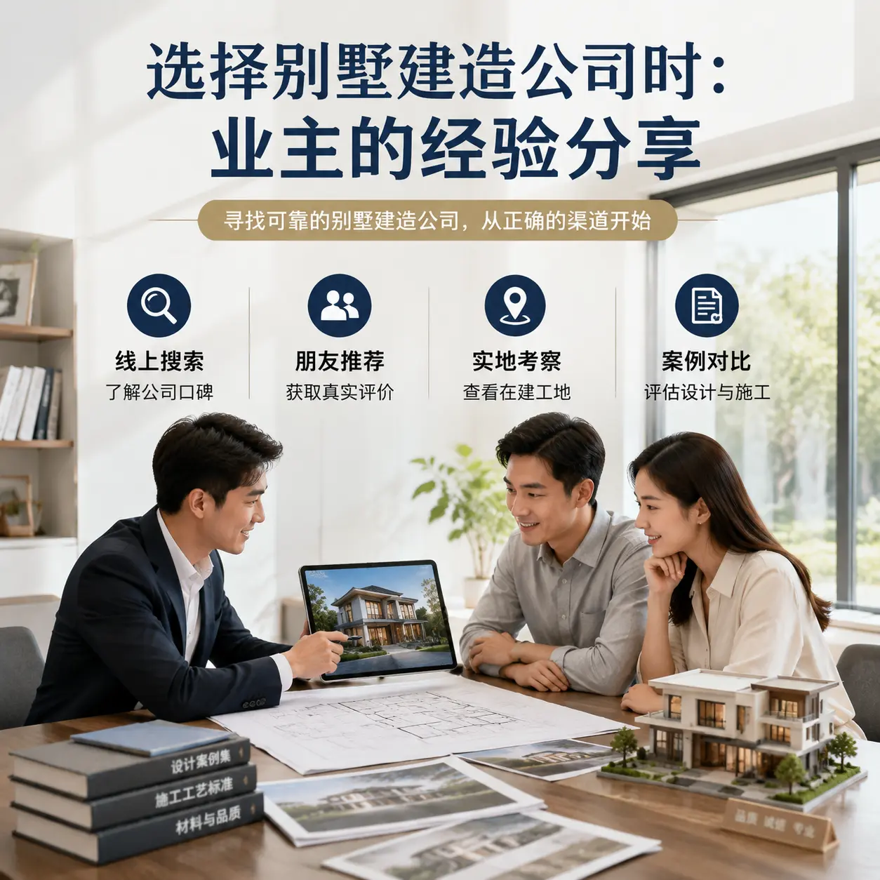 选择别墅建造公司时: 威宁 业主的经验分享