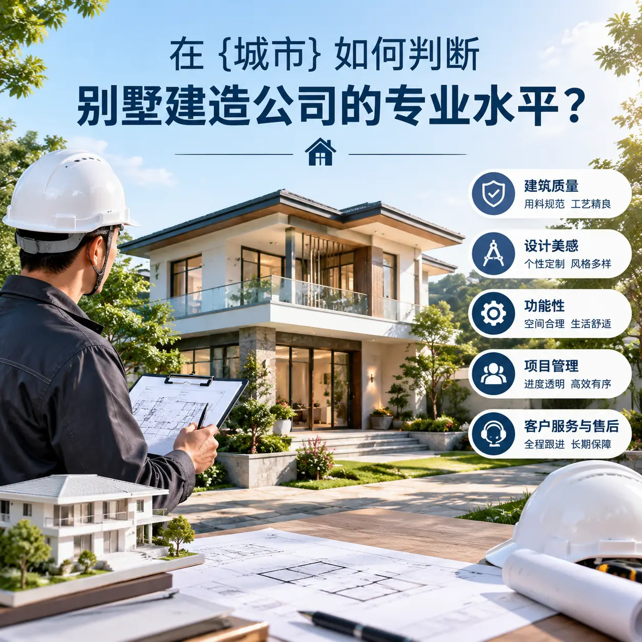 在 威宁 如何判断别墅建造公司的专业水平？