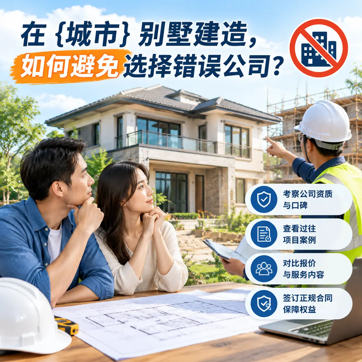 在 威宁 别墅建造，如何避免选择错误公司？