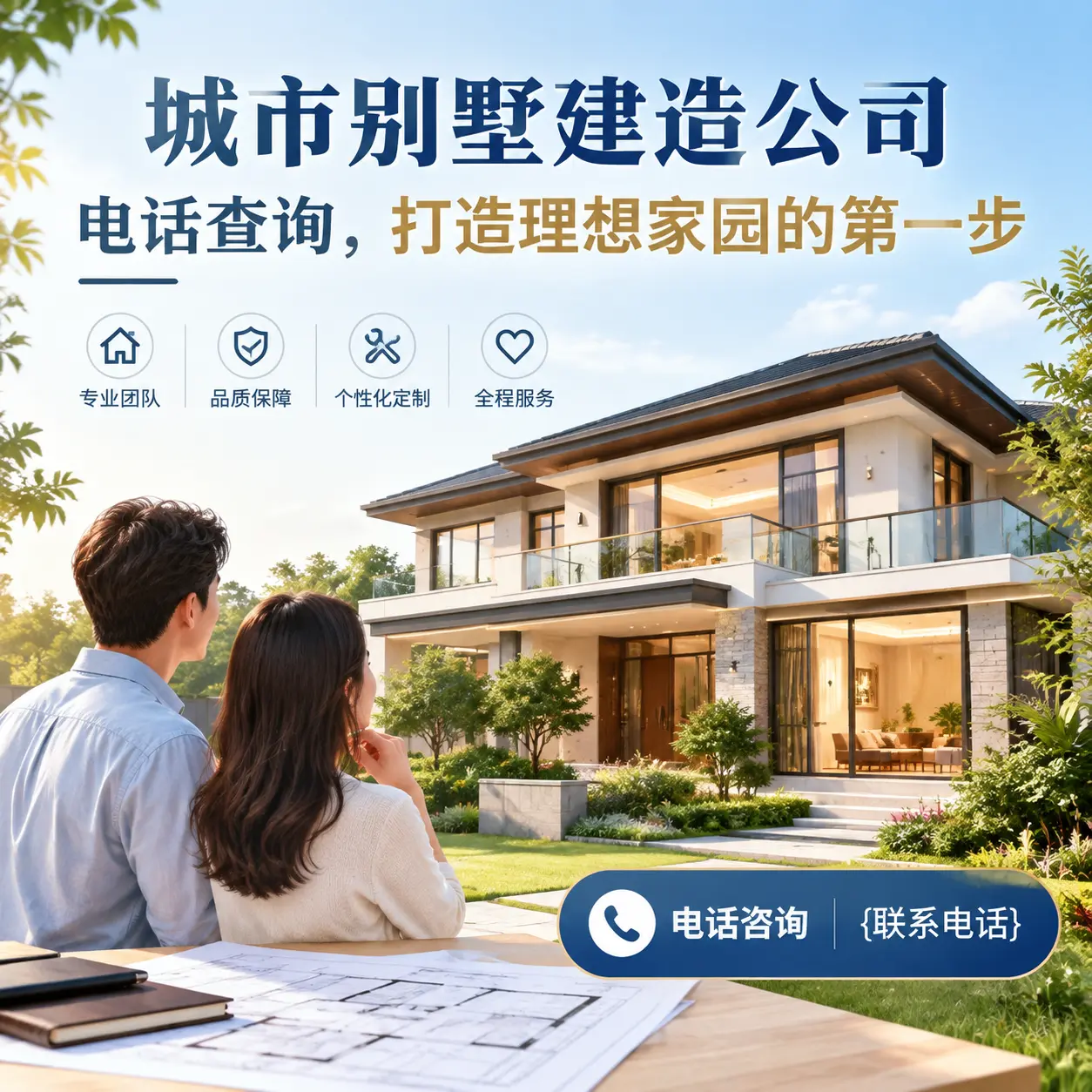威宁别墅建造公司电话查询,打造理想家园的第一步