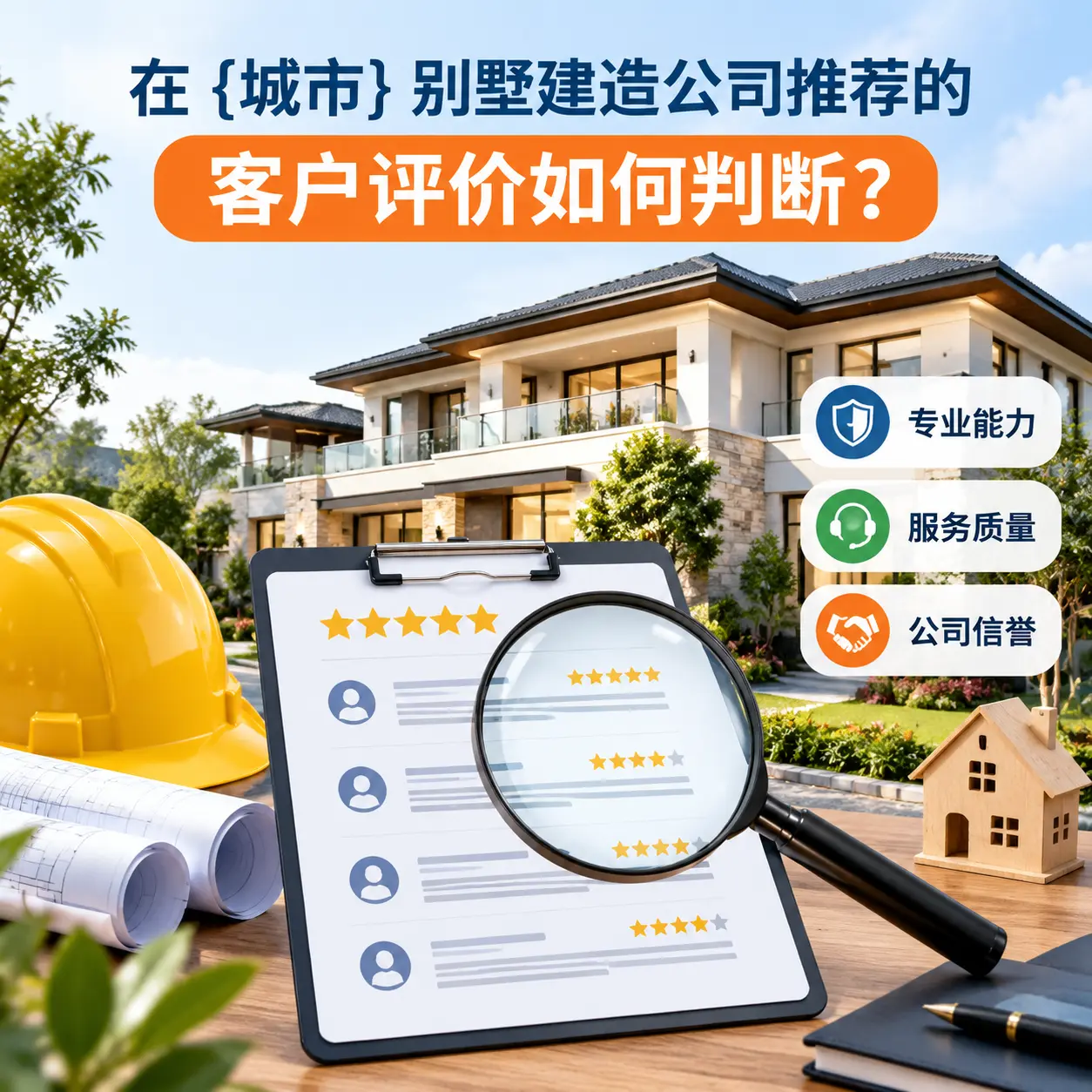 在 威宁 别墅建造公司推荐的客户评价如何判断?