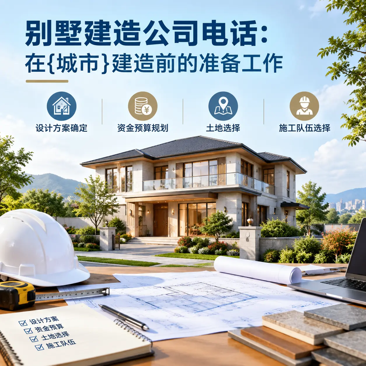 别墅建造公司电话：在威宁建造前的准备工作
