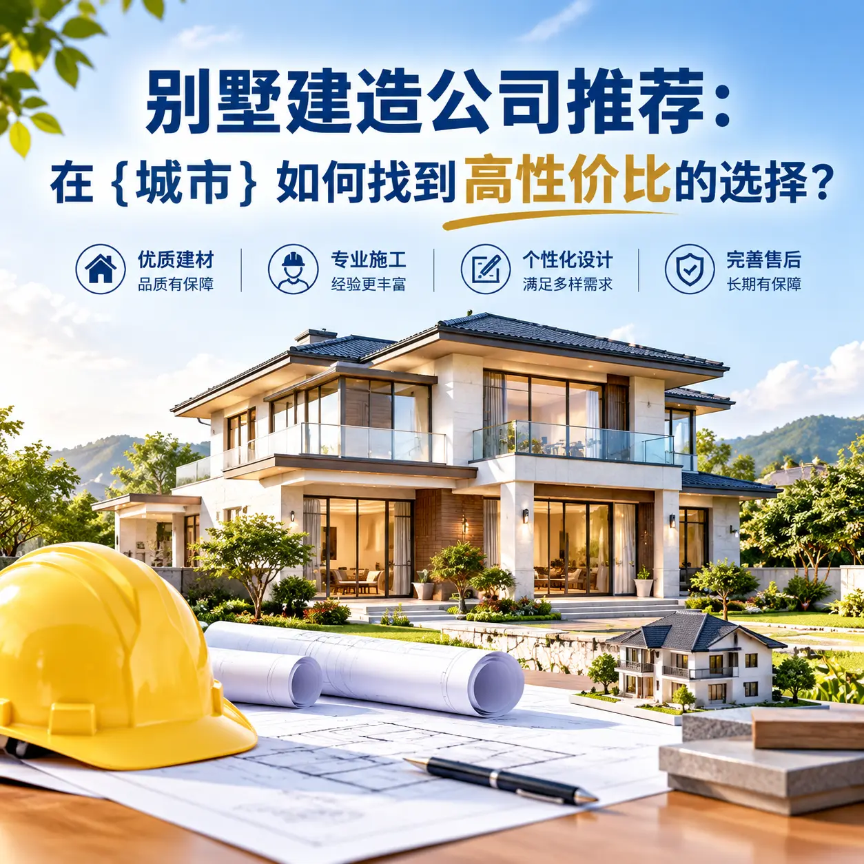 别墅建造公司推荐:在 威宁 如何找到高性价比的选择?