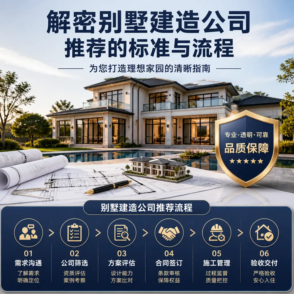 解密别墅建造公司推荐的标准与流程在 威宁