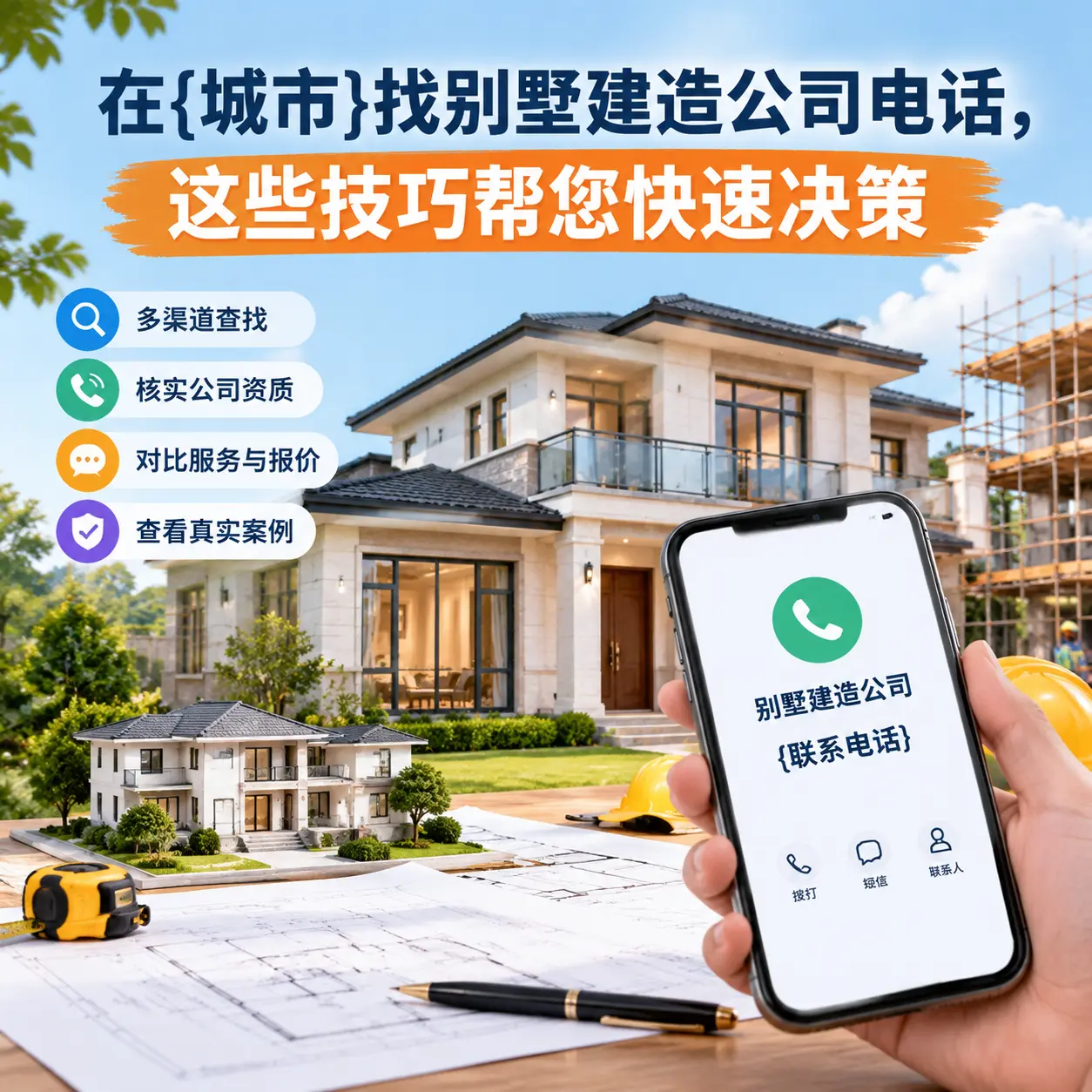 在威宁找别墅建造公司电话,这些技巧帮您快速决策