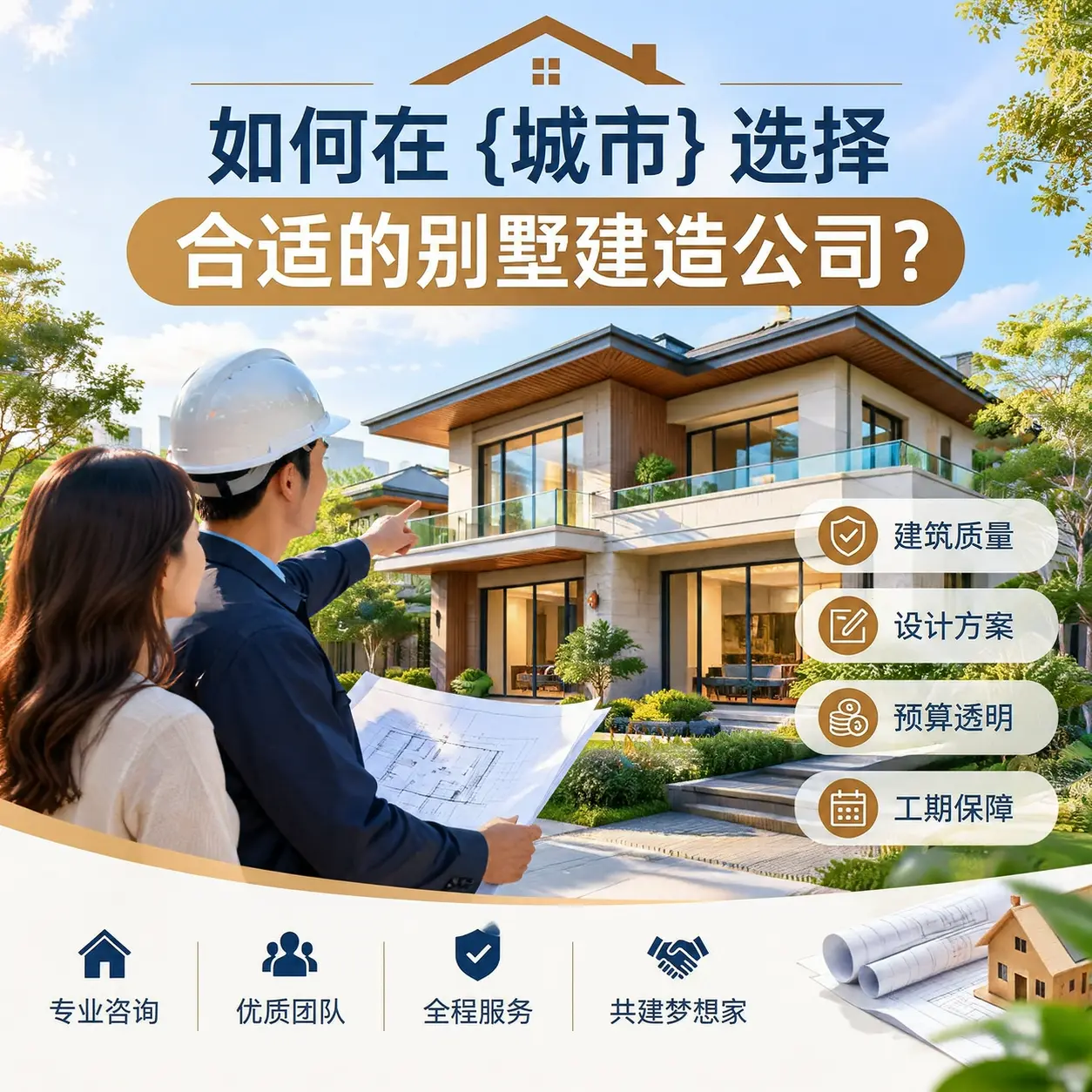 如何在 威宁 选择合适的别墅建造公司?