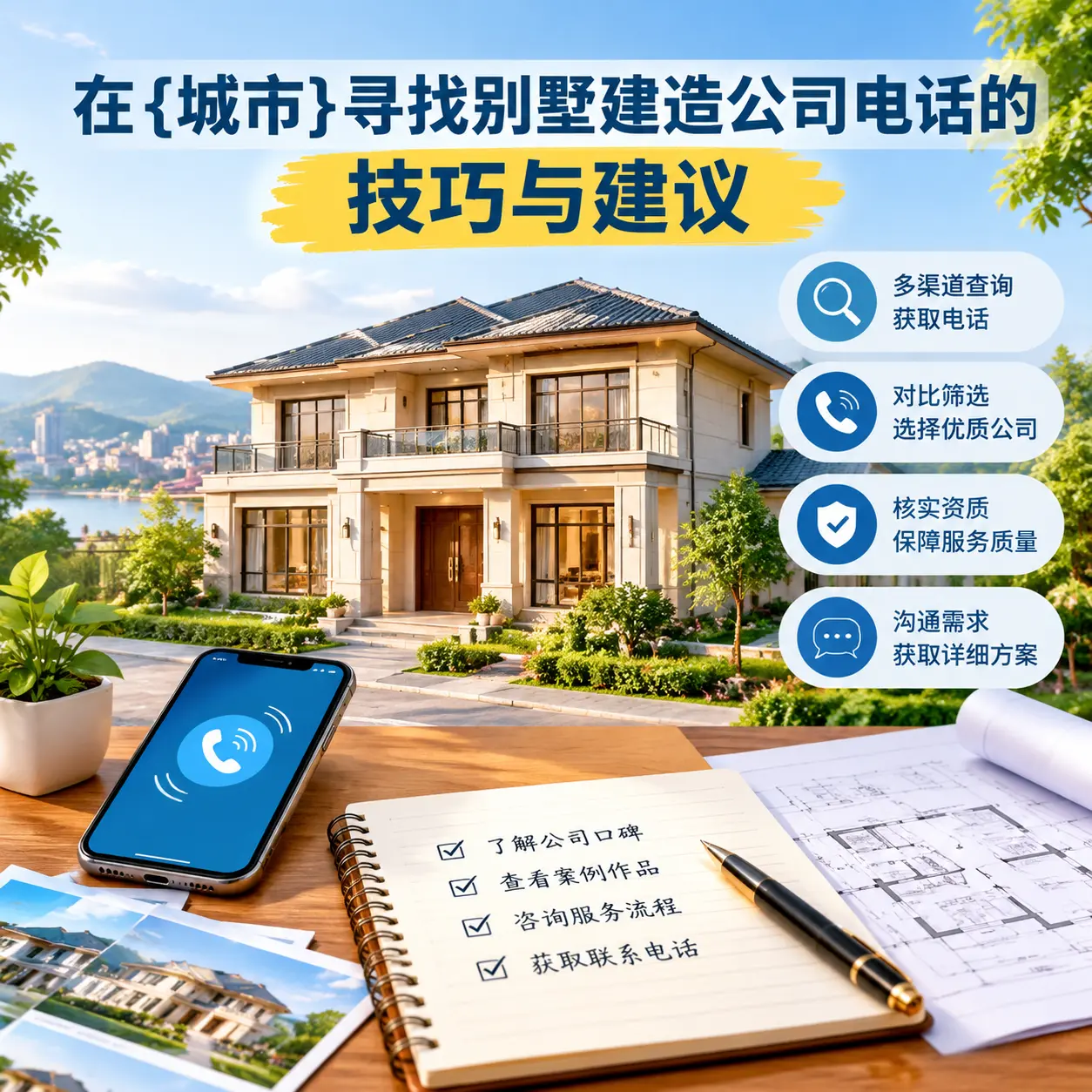 在威宁寻找别墅建造公司电话的技巧与建议