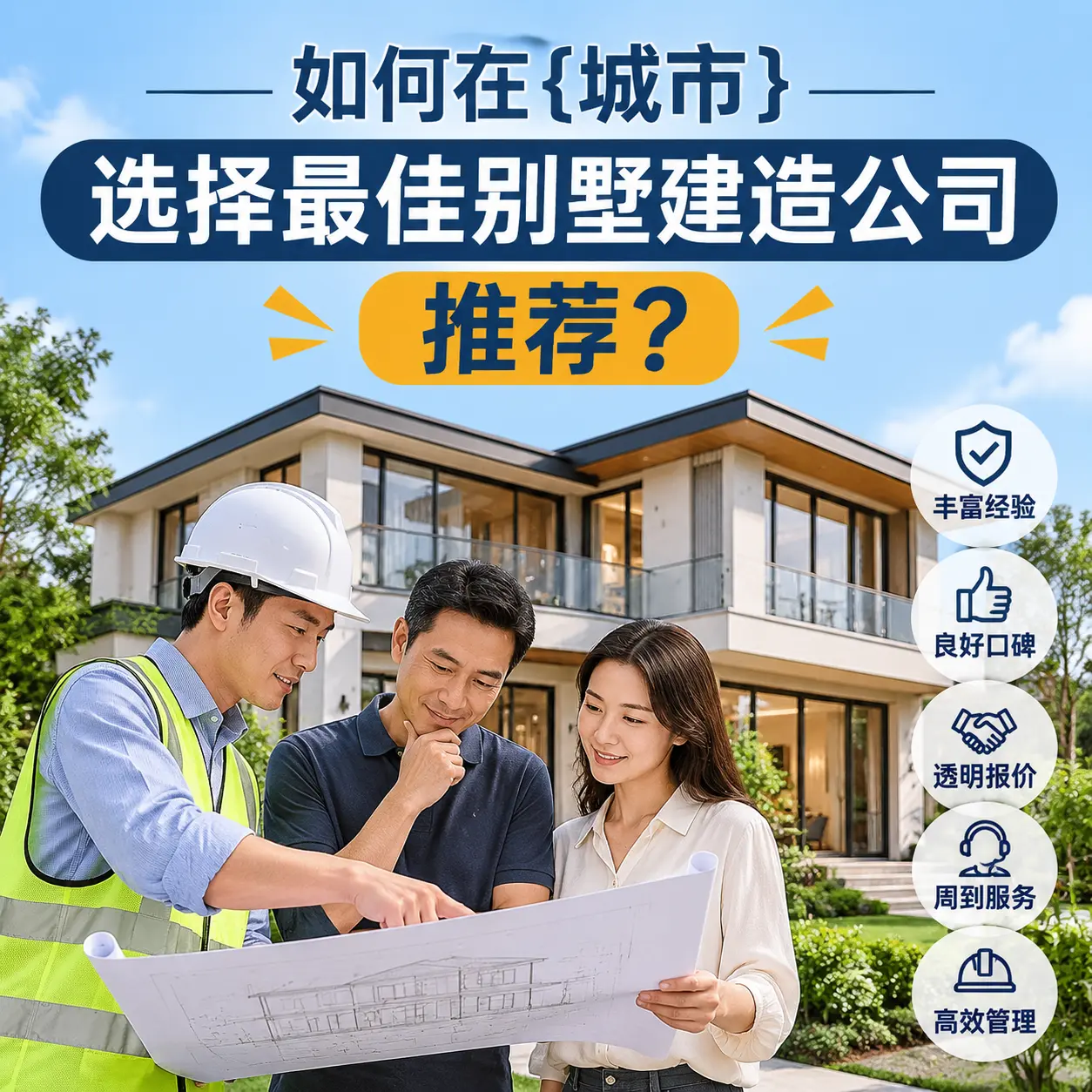 如何在 威宁 选择最佳别墅建造公司推荐?