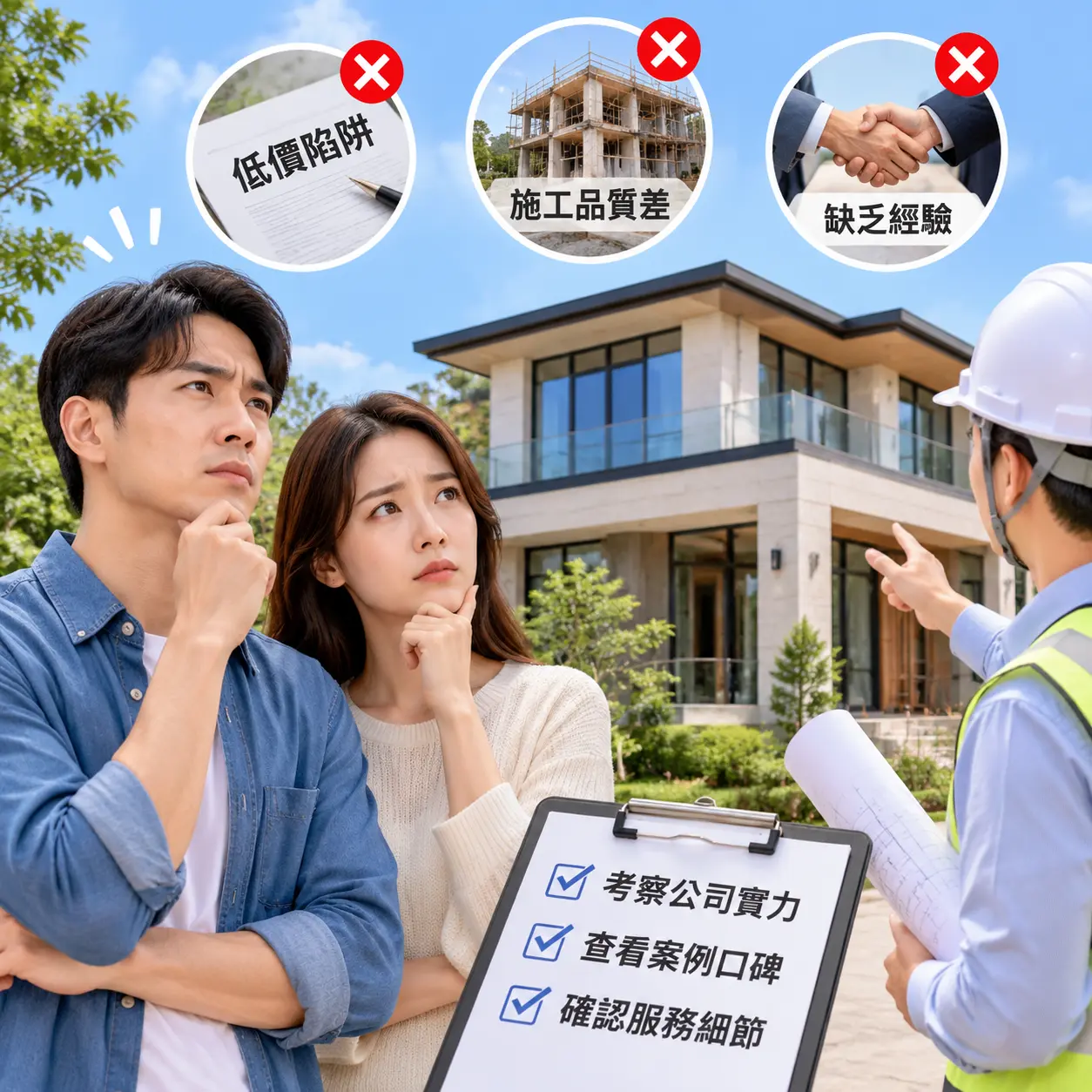 如何在 威宁 选择最佳别墅建造公司推荐?